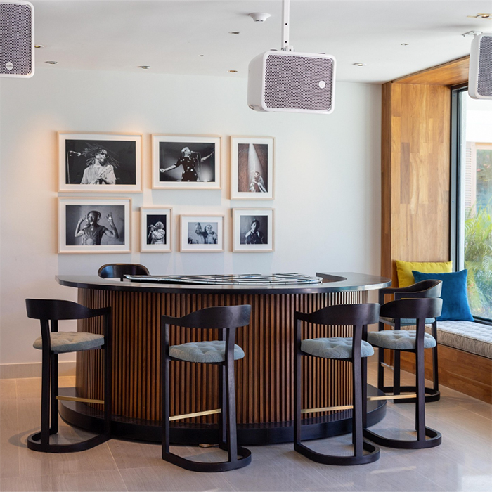 Nature-inspired artwork elevating resort ambiance